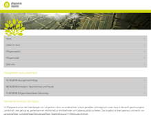 Tablet Screenshot of pflegezentrum-langenlois.at